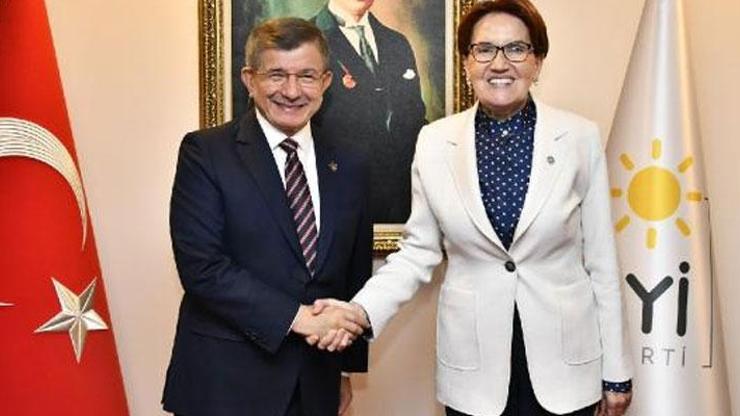 Davutoğlundan Akşenere tebrik ziyareti