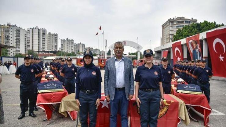Adana Büyükşehir Belediyesi’ne ilk kez sınavla itfaiye eri alımı yapıldı