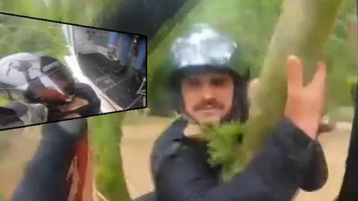 Bakan Yerlikaya paylaştı Şilede mahsur kalan 2 kişi helikopterle kurtarıldı