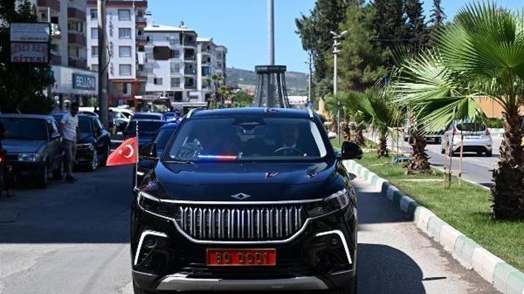TOGG, Osmaniye Valiliğinde makam aracı olarak hizmete girdi