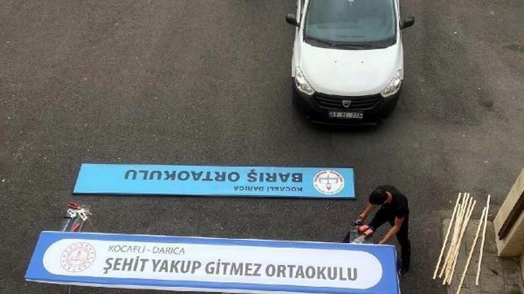Darıcalı şehidin ismi ortaokula verildi