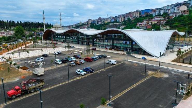 Trabzon’un yeni otogarında geri sayım