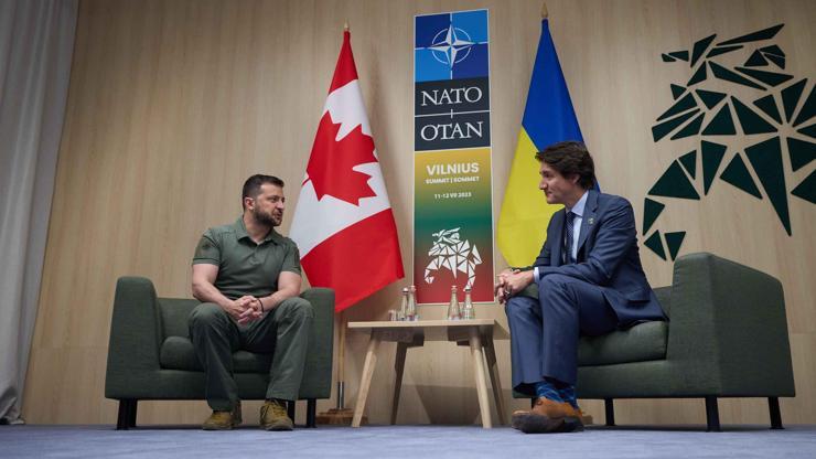 Zelenskiden NATO Zirvesinde ikinci gün temasları
