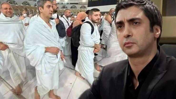 Necati Şaşmaz hacca gitti Fotoğraflar sosyal medyada paylaşıldı