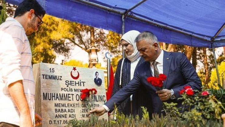 15 Temmuz şehitleri dualarla anıldı