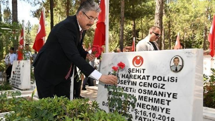Osmaniye’de 15 Temmuz şehitleri anıldı