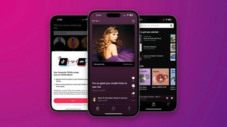 TikTok, Spotify ve Apple Music’e rakip oluyor