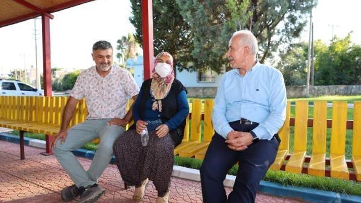 Virane haldeki park yenilenerek, modern hale getirildi