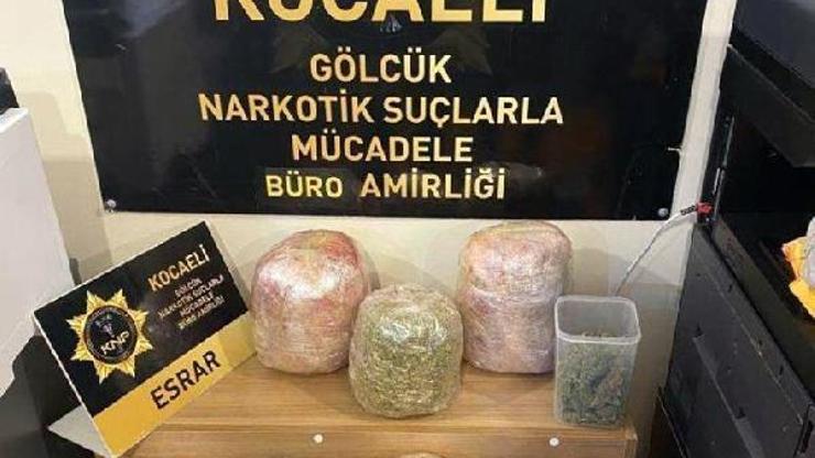 Kocaelide eve uyuşturucu operasyonu: 3 gözaltı