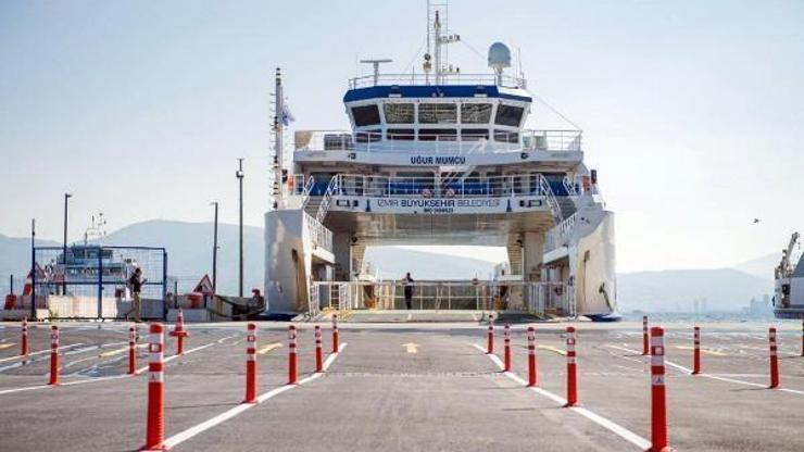 İzmirde feribot ücretlerine zam yapıldı