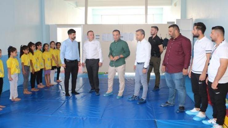 Silopi’de jimnastik salonu yenilendi