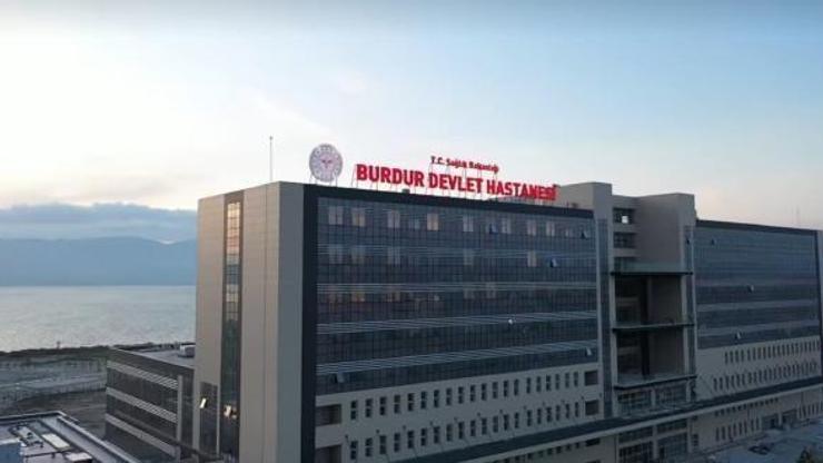 Burdur Devlet Hastanesi geçici kabul aşamasında