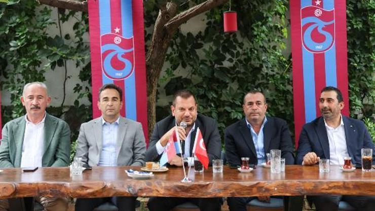 Trabzonspor Başkanı Ertuğrul Doğan ve belediye başkanları buluştu