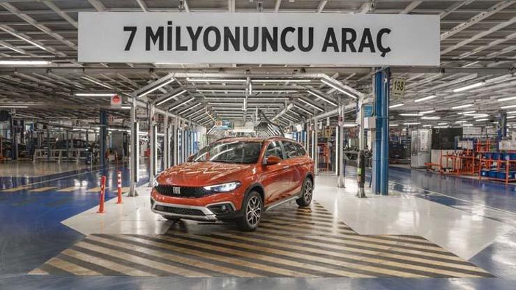 7 milyon araç üretti