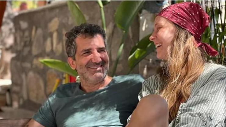 Oyuncu çift Cüneyt Mete ile Şeyma Korkmaz, Bodrum tatilinde