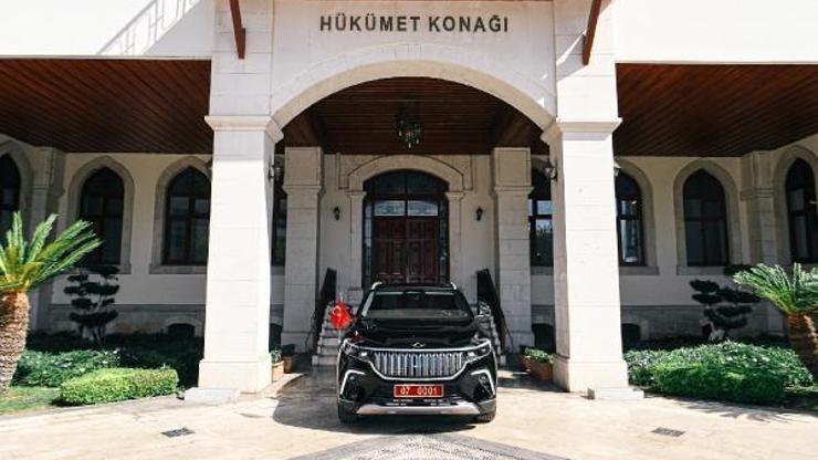 TOGG, Antalya Valiliğinde makam aracı oldu