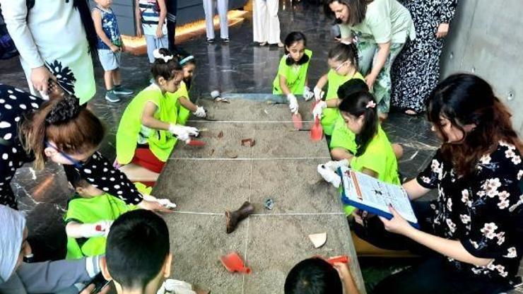 Öğrenciler, Fetih Müzesindeki atölyelerde hem eğlendi hem de öğrendi