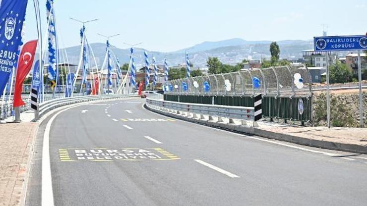 Balıklıdere Köprüsü ve bağlantı yolları hizmete açıldı