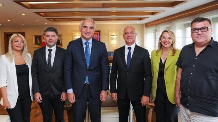 Başkan Bahar Antalyanın taleplerini Bakan Ersoya iletti