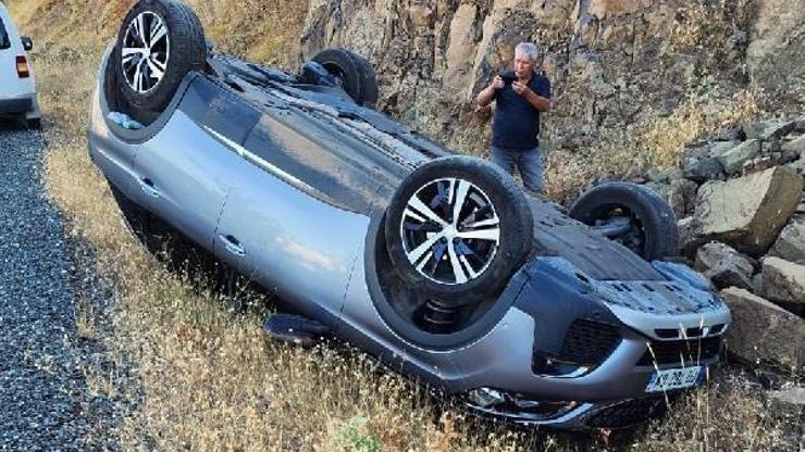 Elazığ’da 2 ayrı kazada 2 yaralı