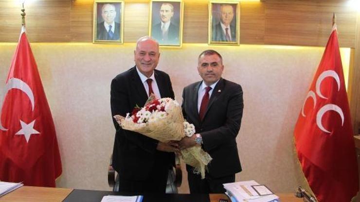 MHP Samsun İl Başkanlığı’nda devir teslim töreni yapıldı