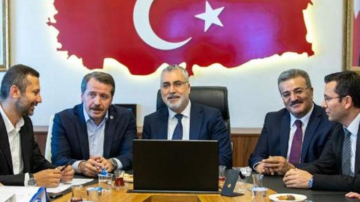 Bakan Işıkhan, Toplu Sözleşme görüşmelerine katıldı