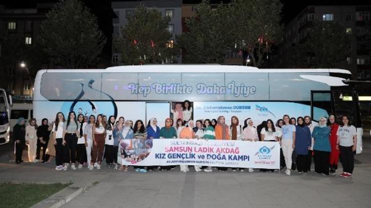 Sultangazi Belediyesi Samsun’da gençlik kampı düzenledi