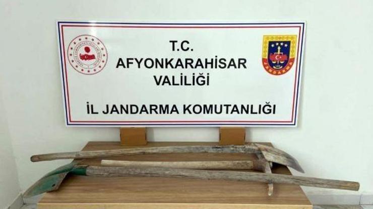 Kaçak kazıya suçüstü