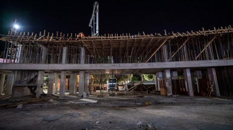 Kültürparkın kapılarındaki çalışmalar 1 Eylülde tamamlanacak