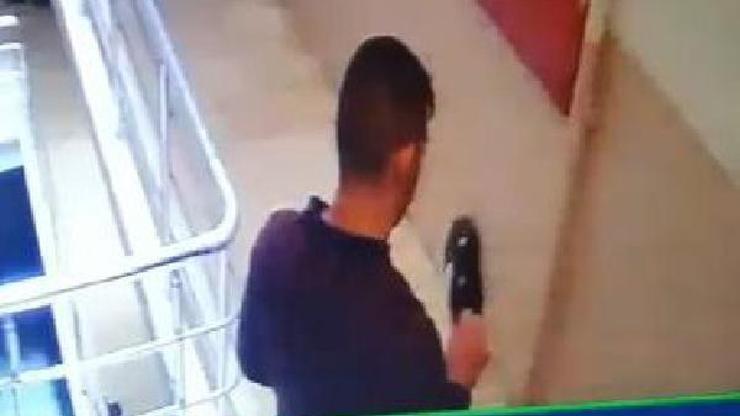Ayakkabıyı önce kokladı, sonra çaldı