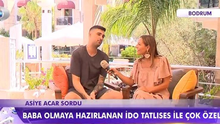 İkiz babası olmaya hazırlanan İdo Tatlısesten Magazin Dye çok özel açıklamalar: Korku ve heyecanı bir anda yaşadım