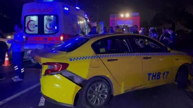 Esenyurtta bir kişinin ağır yaralandığı kazaya neden olan sürücü olay yerinden kaçtı