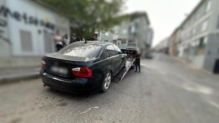 Drift yapan otomobil sürücüsüne 28 bin lira ceza