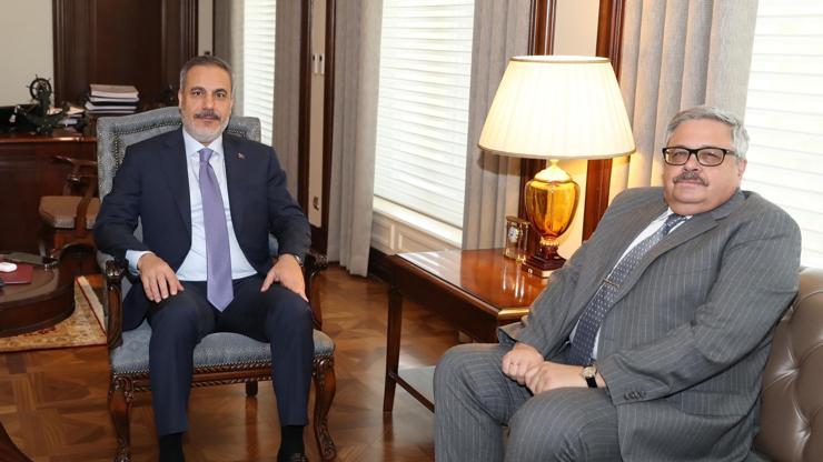 Bakan Fidan, Rusyanın Ankara Büyükelçisi ile görüştü