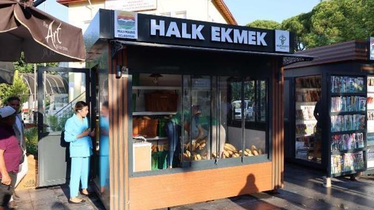 Marmariste halk ekmek büfesi açıldı