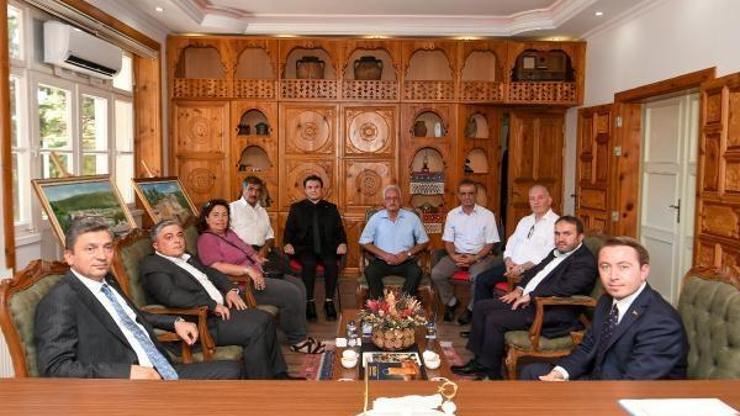 Validen ilk ilçe ziyareti Aksekiye