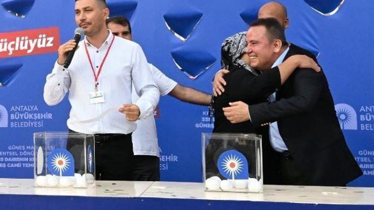 Güneş Mahallesi Kentsel Dönüşümünde çifte sevinç