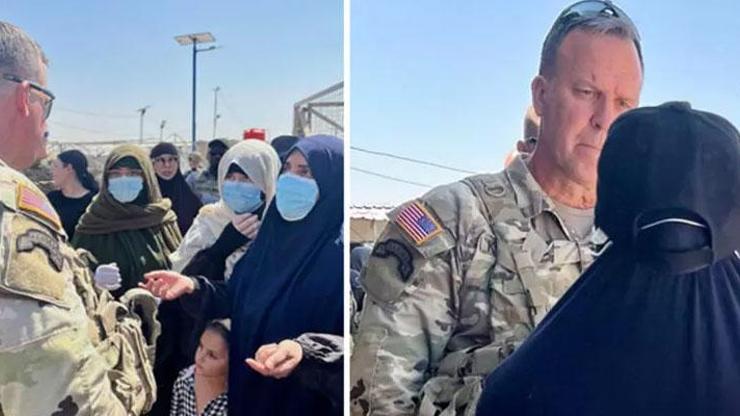 ABDli orgeneral DEAŞ kampında Fotoğrafları resmi site yayınladı