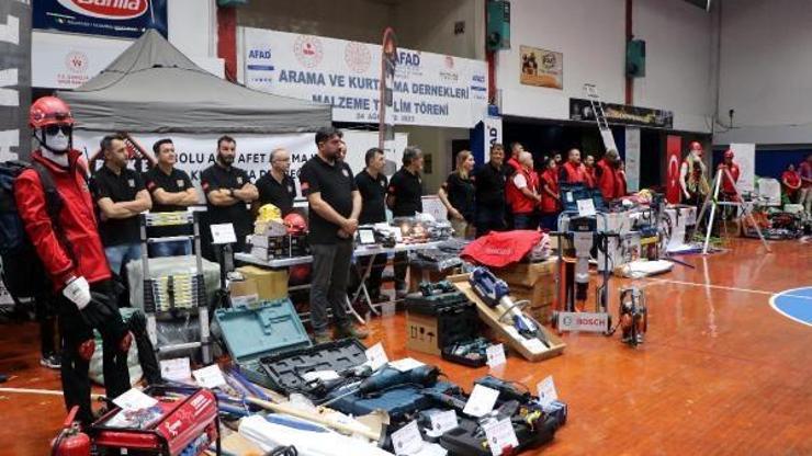 Bolu’da depreme hazırlık için kurulan ekiplere 5 milyonluk destek