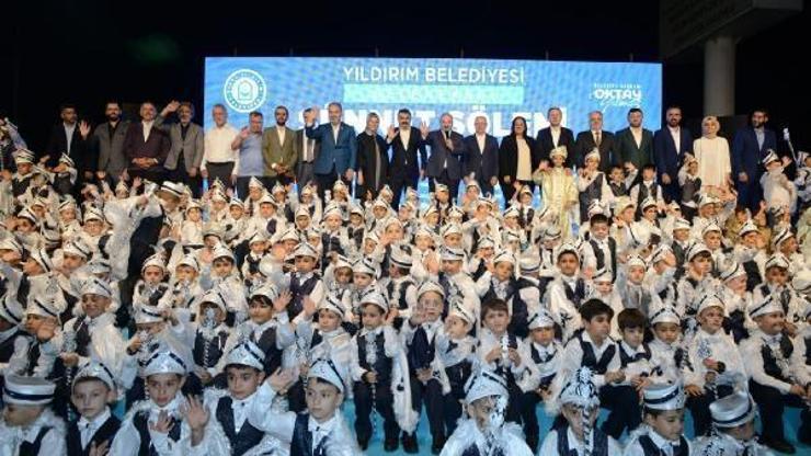 Yıldırım’da toplu sünnet şöleni
