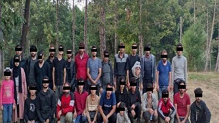 Kırklarelide 1477 düzensiz göçmen yakalandı