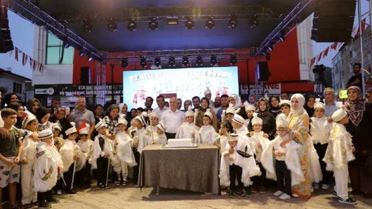 Bucakta Keşkek Dövme ve Sünnet Şöleni