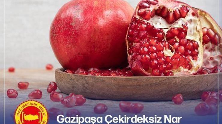Gazipaşa Çekirdeksiz Narına Coğrafi İşaret tescili