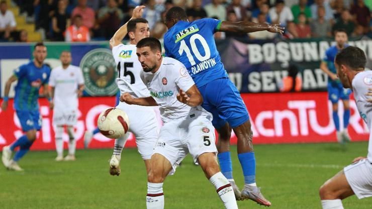 Çaykur Rizespor 1-0 VavaCars Fatih Karagümrük MAÇ ÖZETİ