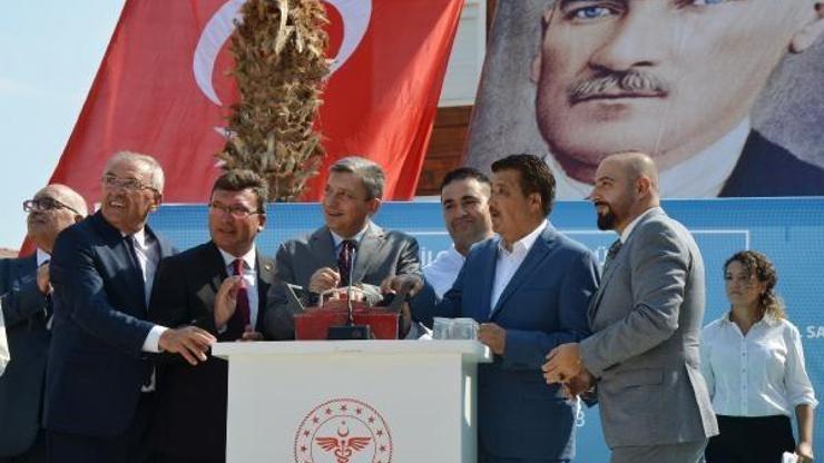 Vali Şahin, Serikte temel atma törenine katıldı
