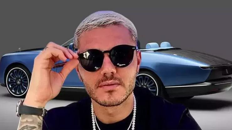 Icardi dünyanın en pahalı arabasına sahip oldu