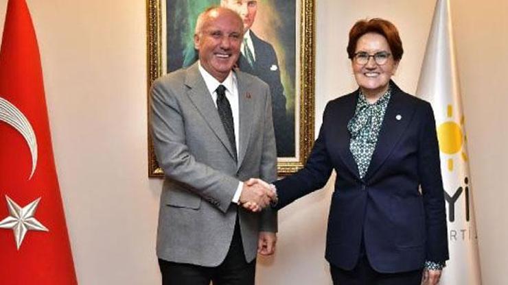 Muharrem İnce, Meral Akşener ile görüştü