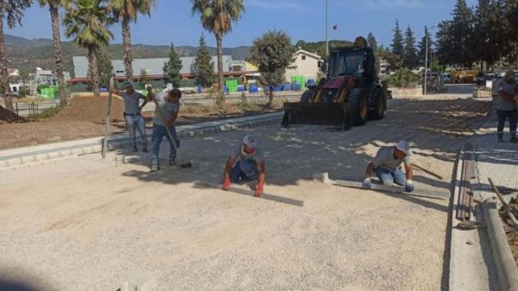 Marmaris Armutalanda ara yollar yenilendi