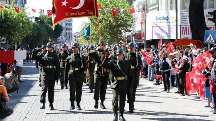 Edremit kurtuluş coşkusu