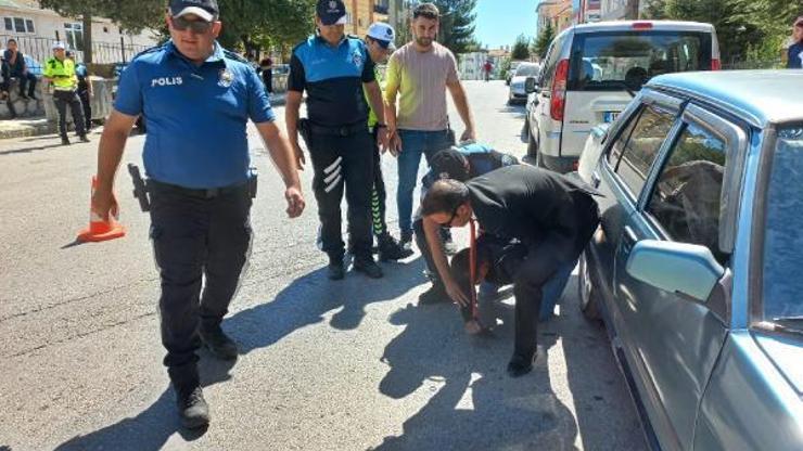 Çorumda okul önlerinde sıkı denetim